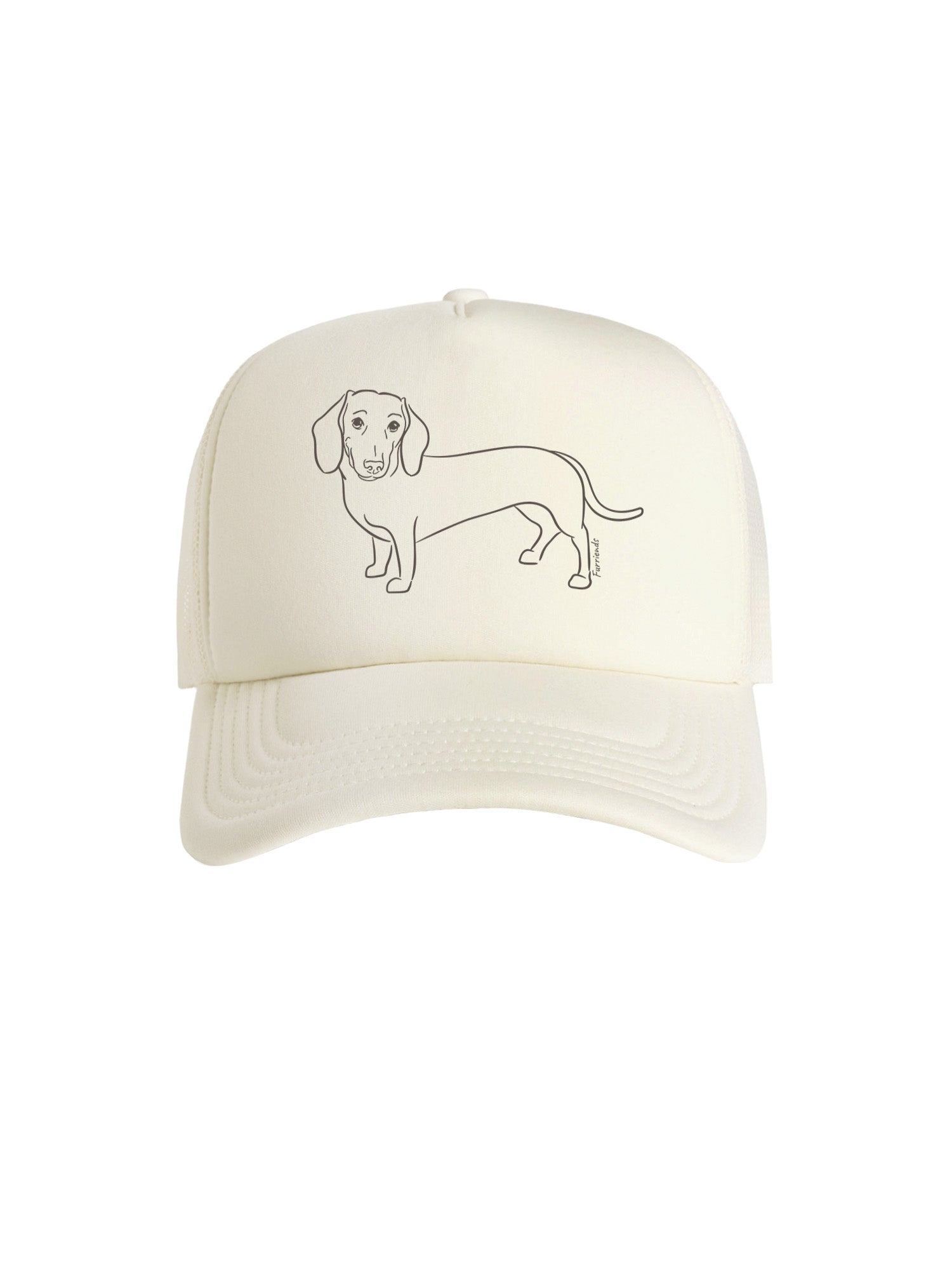 Dachshund Foam Trucker Cap