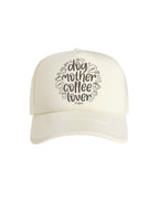 Dog Mother Coffee Lover Foam Trucker Cap