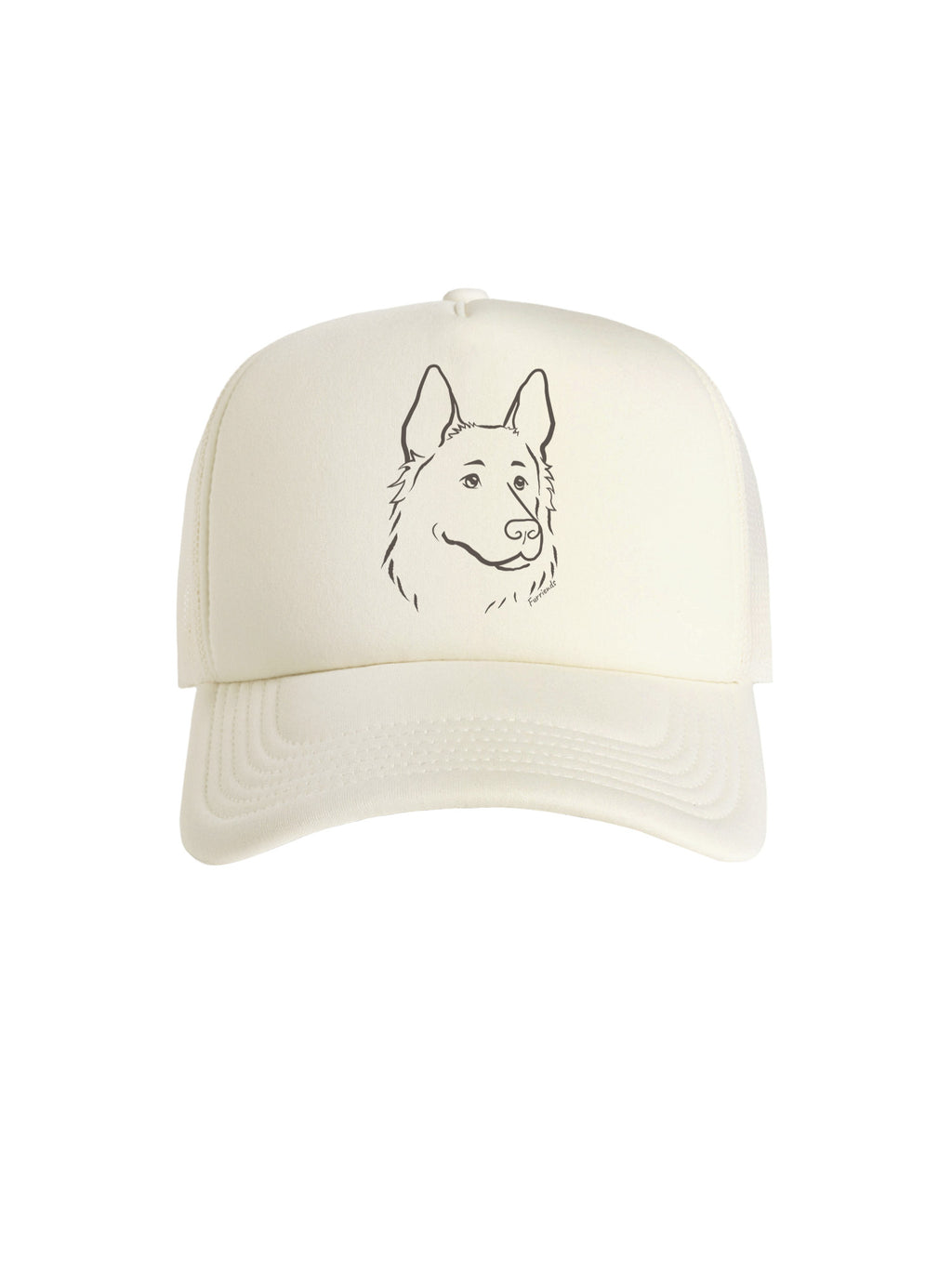 German Shepherd Foam Trucker Cap