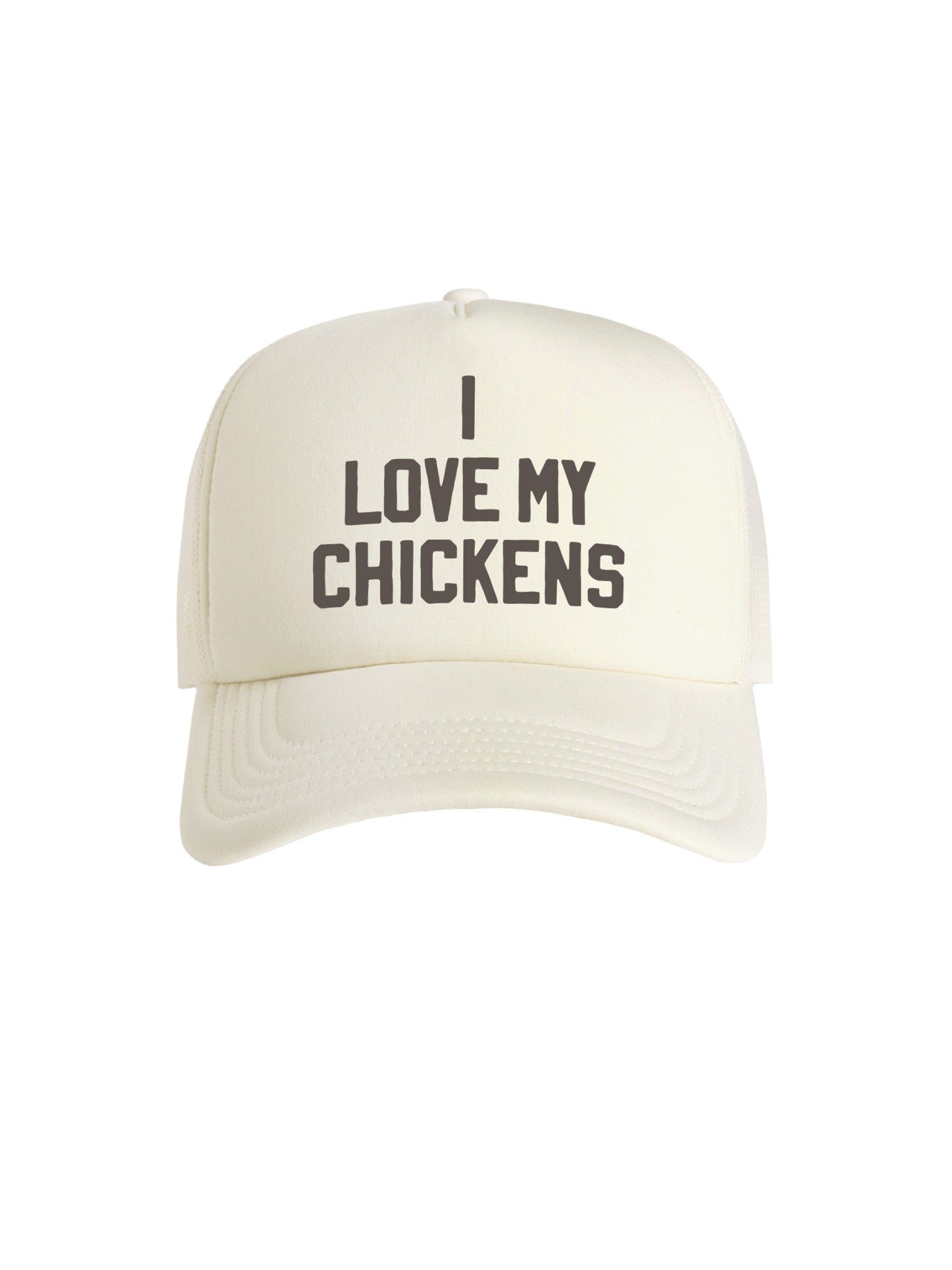 I Love My Chickens Foam Trucker Cap