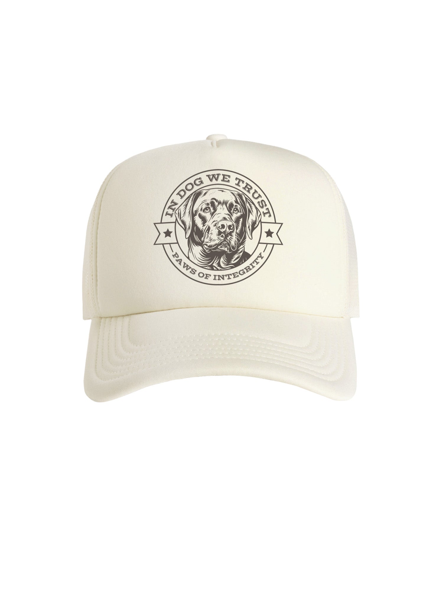 In Dog We Trust Foam Trucker Cap
