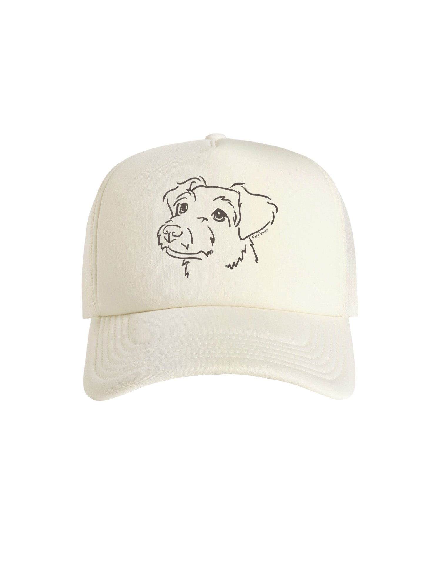 Jack Russell Terrier (Rough Coat) Foam Trucker Cap