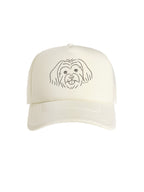 Maltese Terrier Foam Trucker Cap