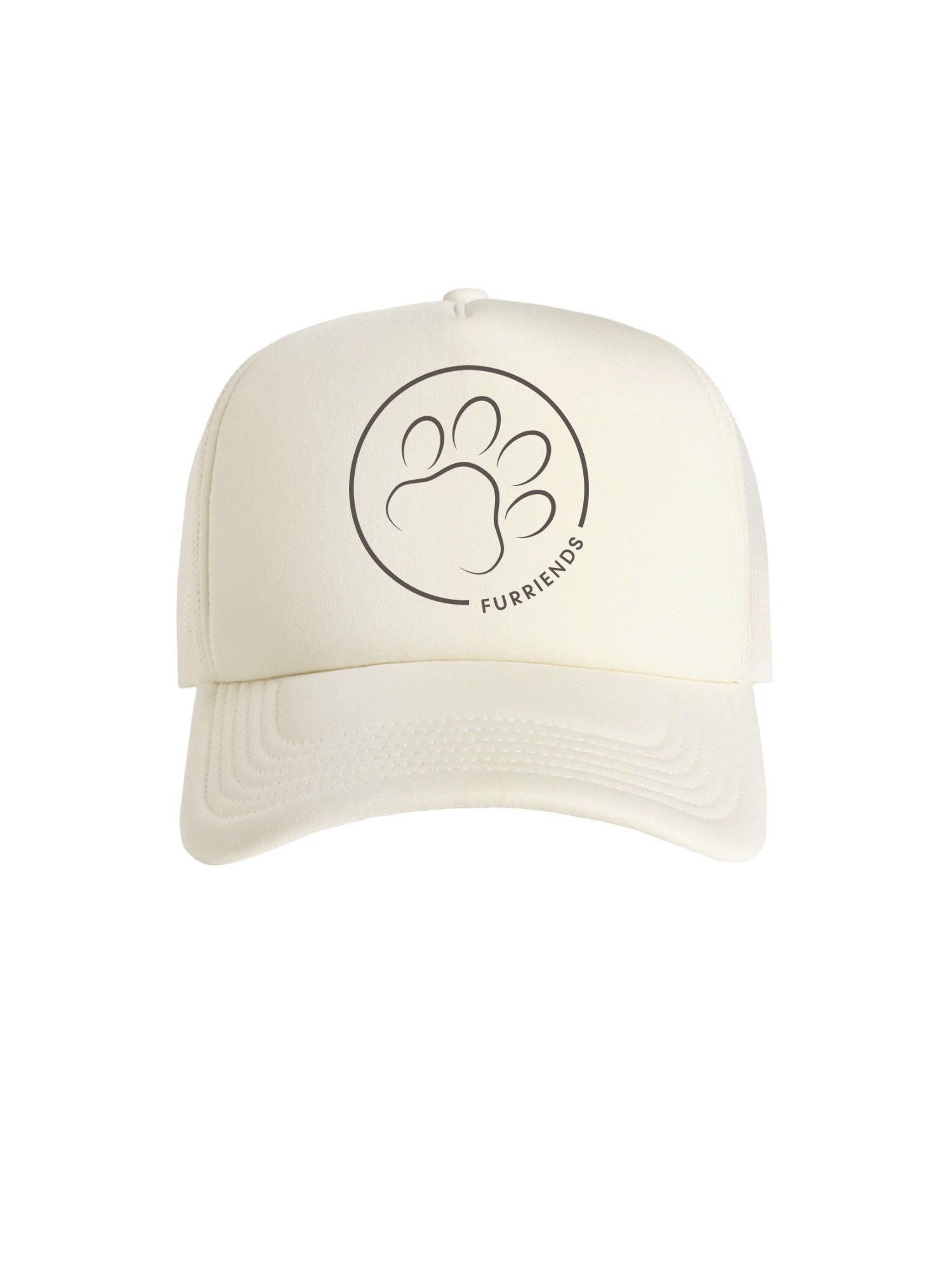 Paw Print Foam Trucker Cap