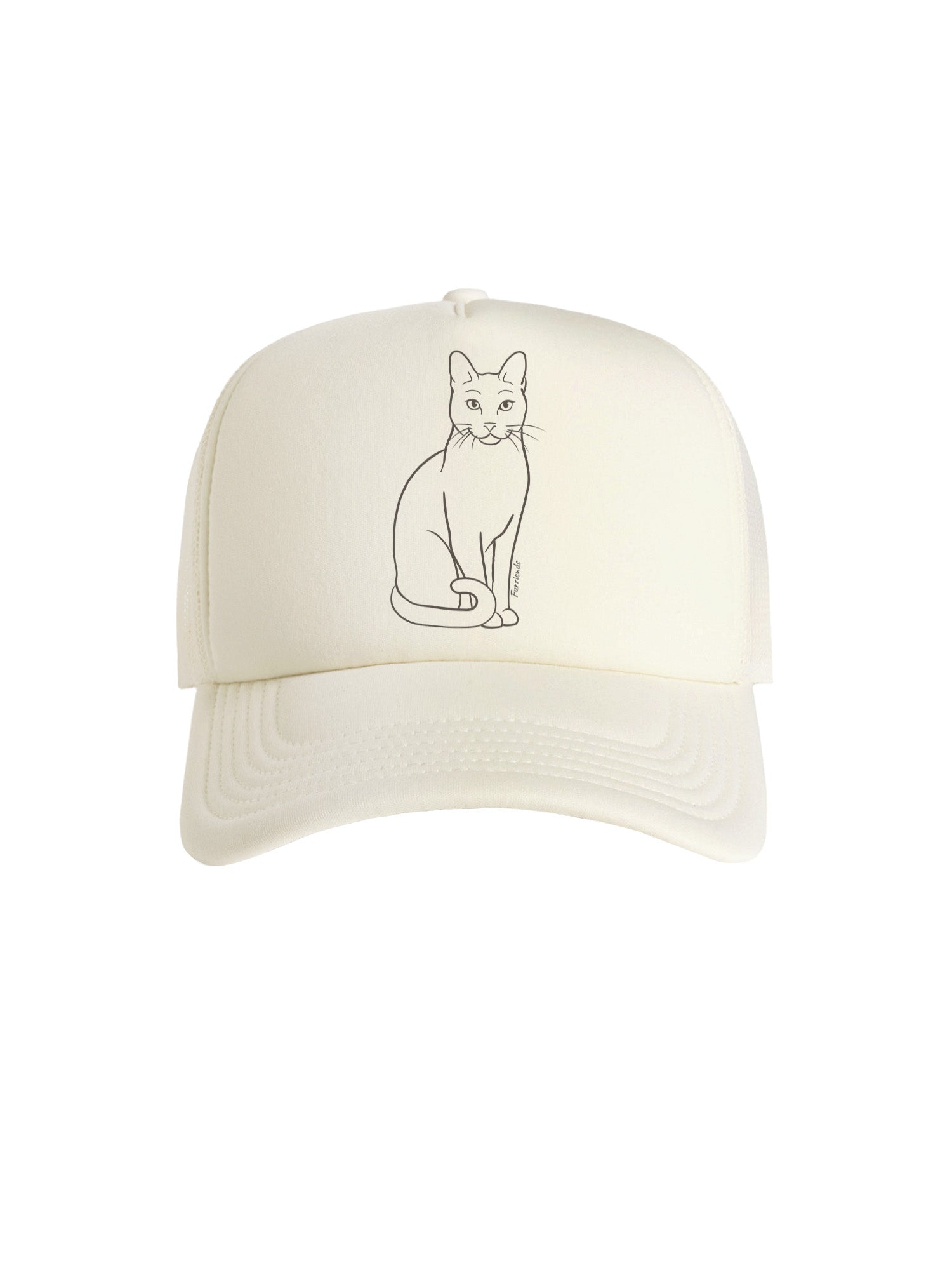 Russian Blue Foam Trucker Cap