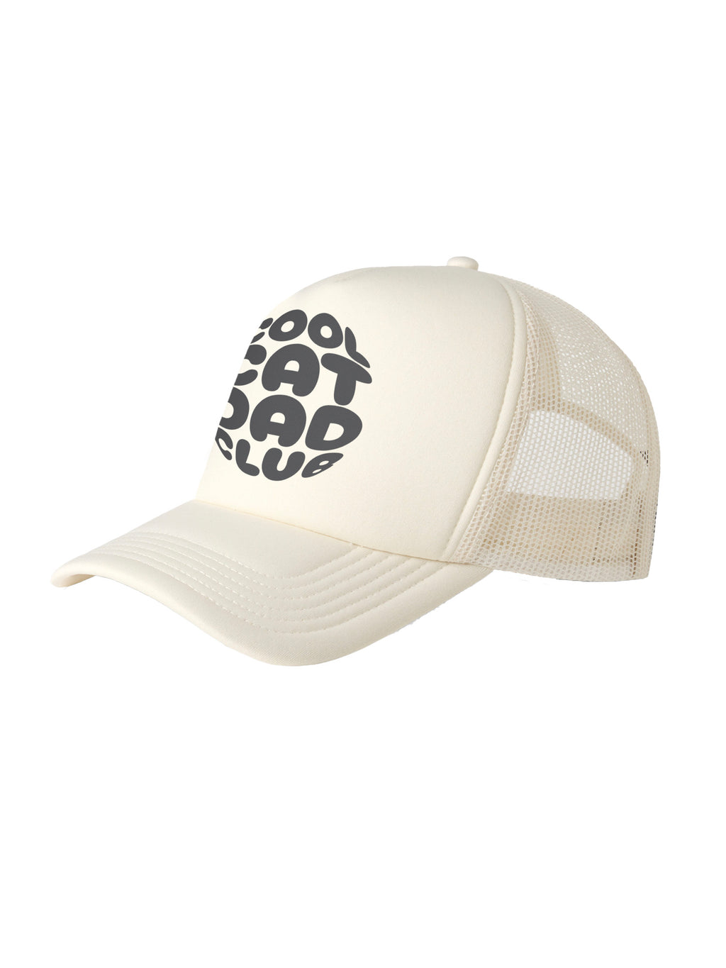 Cool Cat Dad Club Orb Foam Trucker Cap