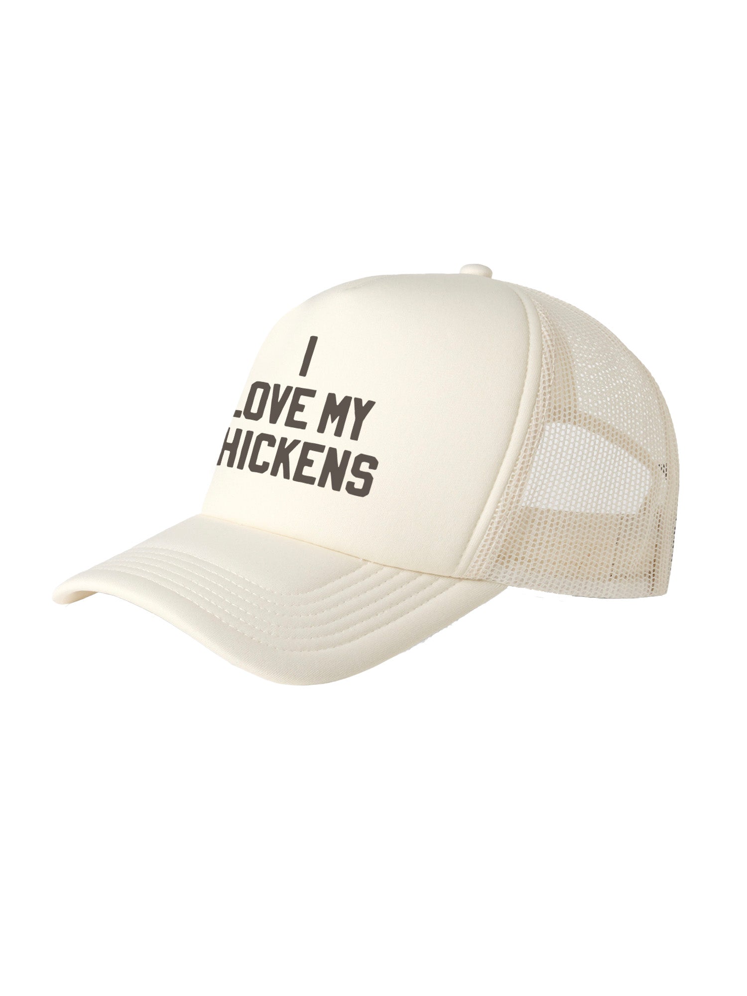 I Love My Chickens Foam Trucker Cap