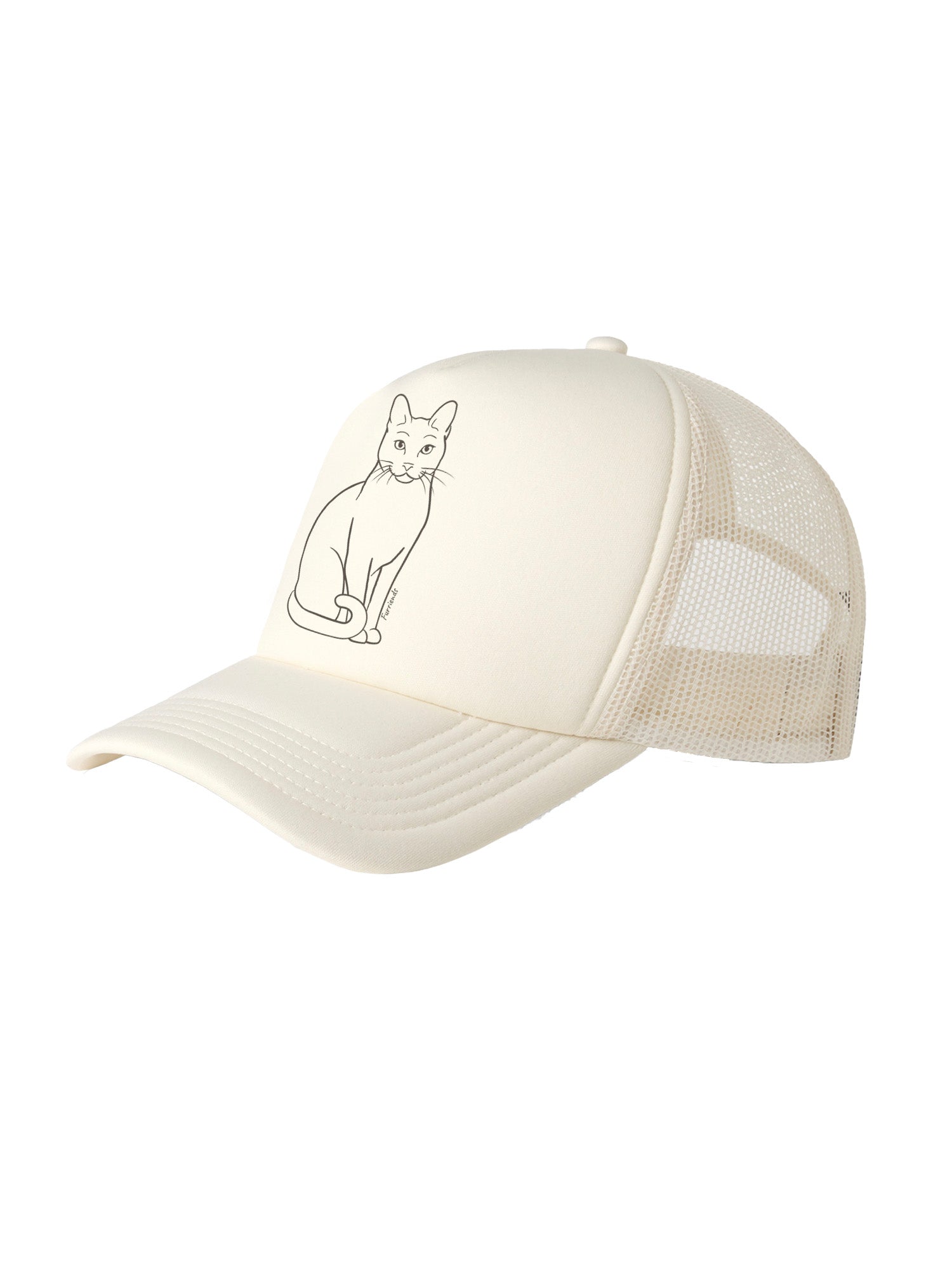 Russian Blue Foam Trucker Cap