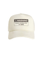 Warning Sign! Easily Distracted By... Customisable Foam Trucker Cap