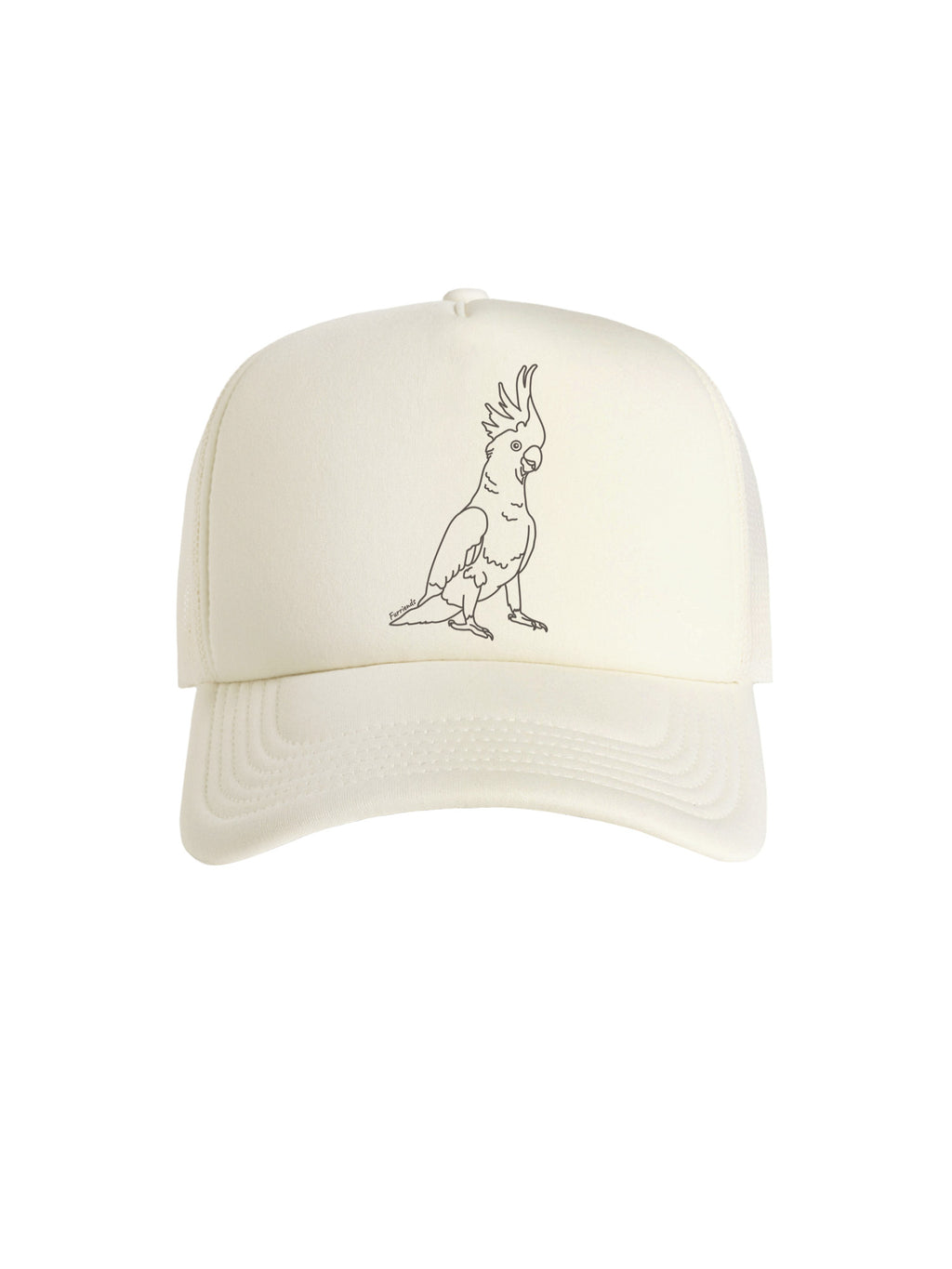 Sulphur-Crested Cockatoo Foam Trucker Cap