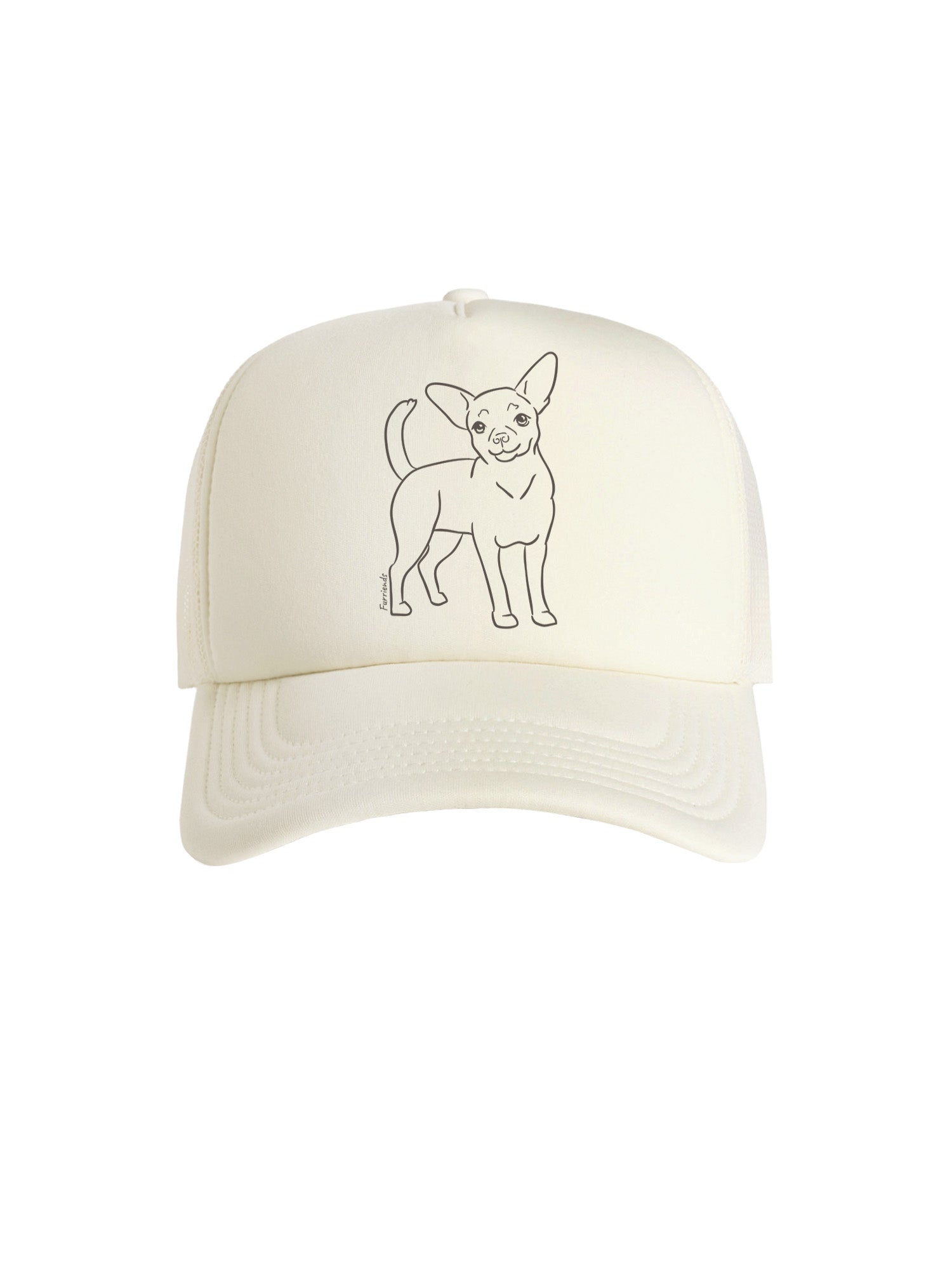Chihuahua Foam Trucker Cap