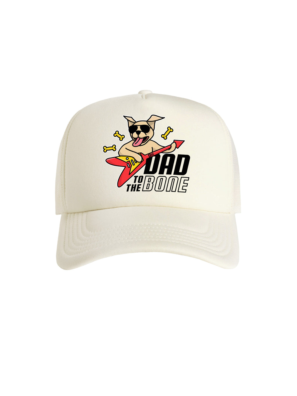 Dad To The Bone Foam Trucker Cap