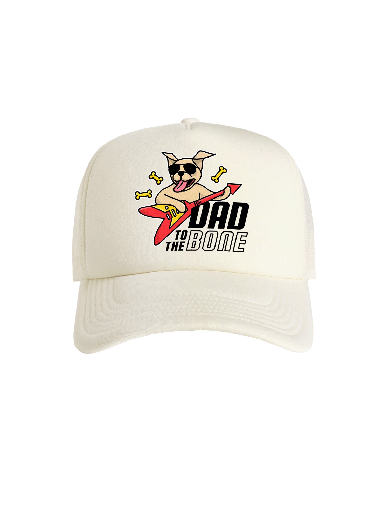 Dad To The Bone Foam Trucker Cap