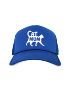 Cat Mum Silhouette Foam Trucker Cap