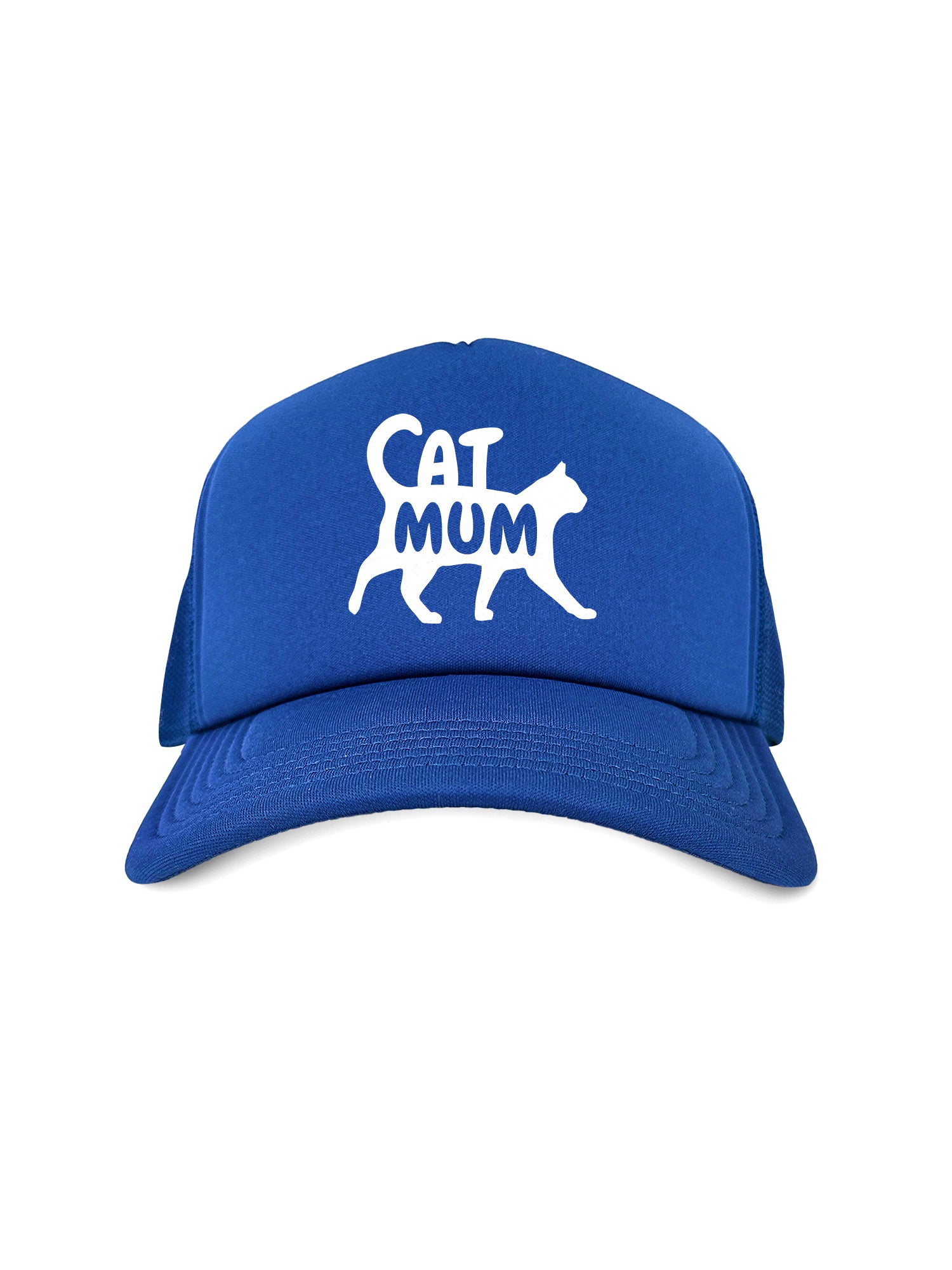 Cat Mum Silhouette Foam Trucker Cap