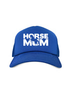 Horse Mum Silhouette Foam Trucker Cap