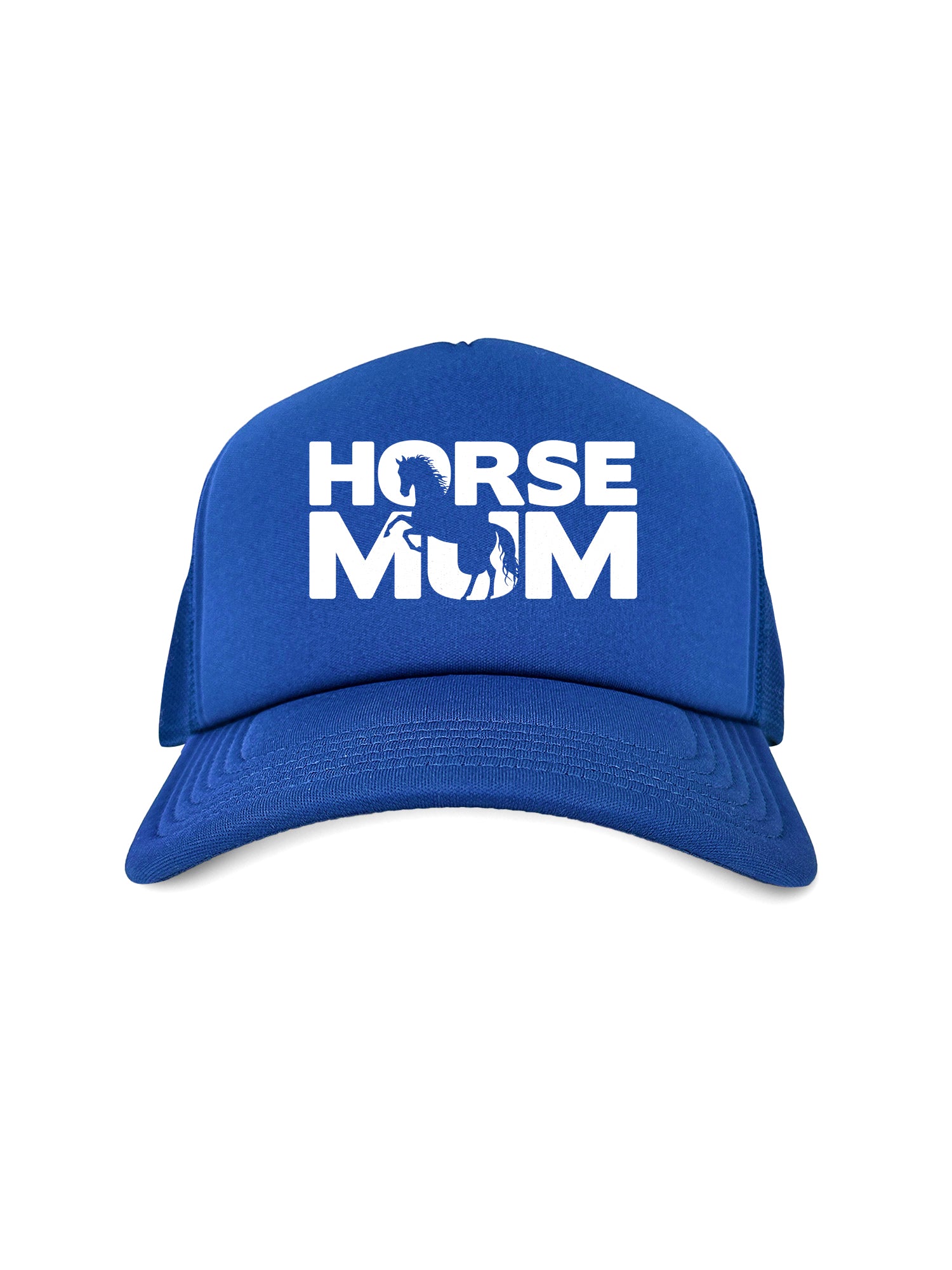 Horse Mum Silhouette Foam Trucker Cap