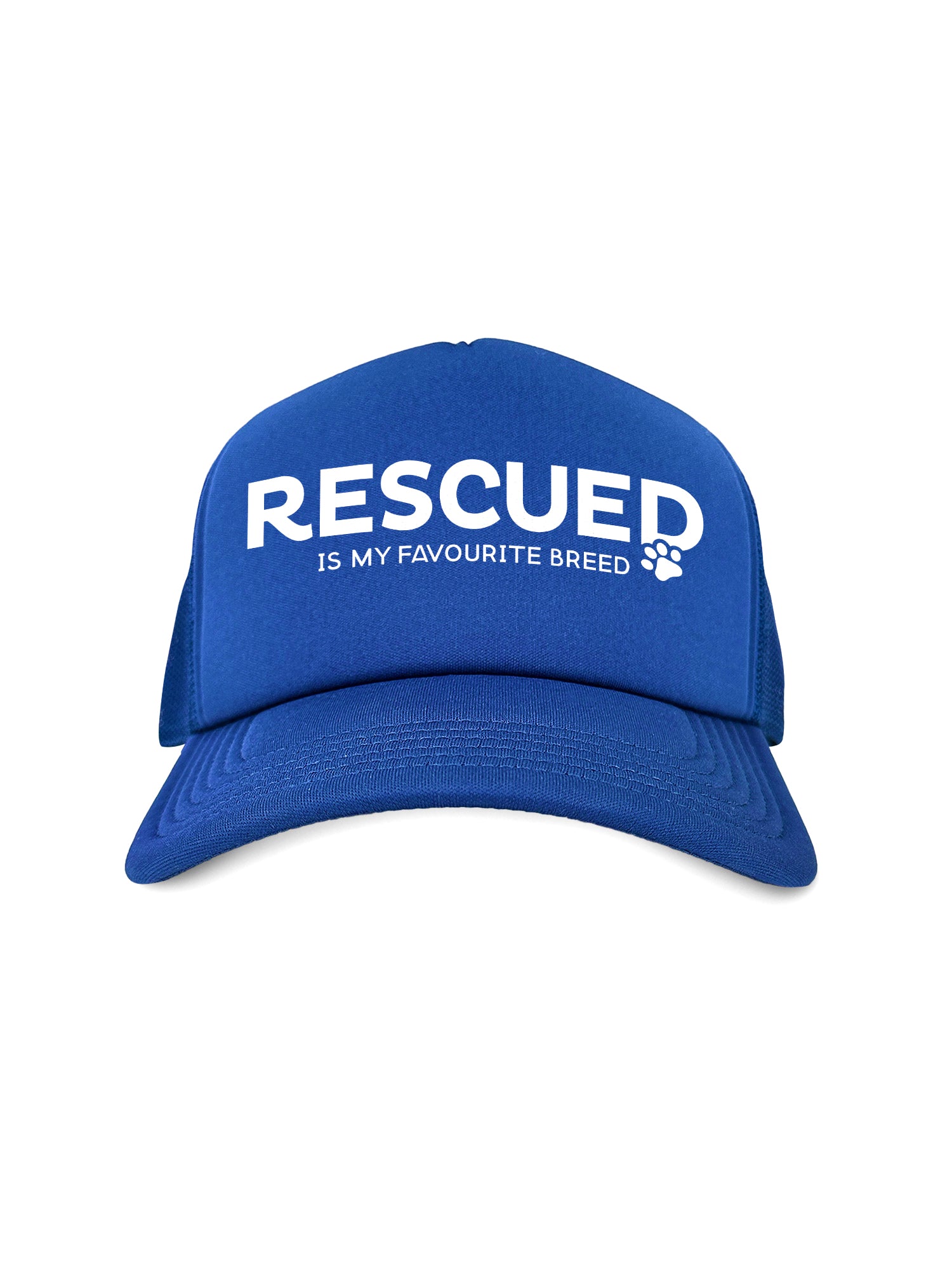 Rescued Is My Favourite Breed Foam Trucker Cap