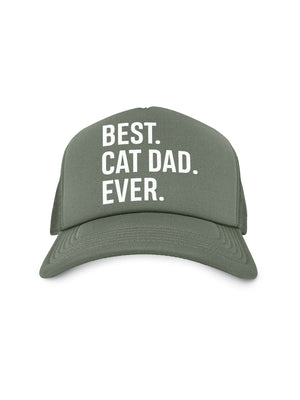 Best. Cat Dad. Ever. Foam Trucker Cap