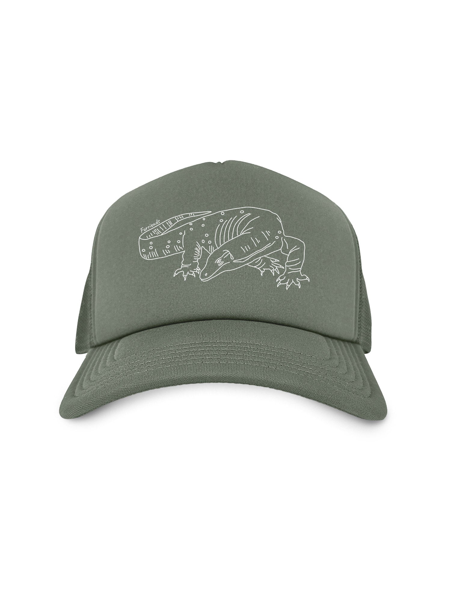 Lace Monitor Foam Trucker Cap
