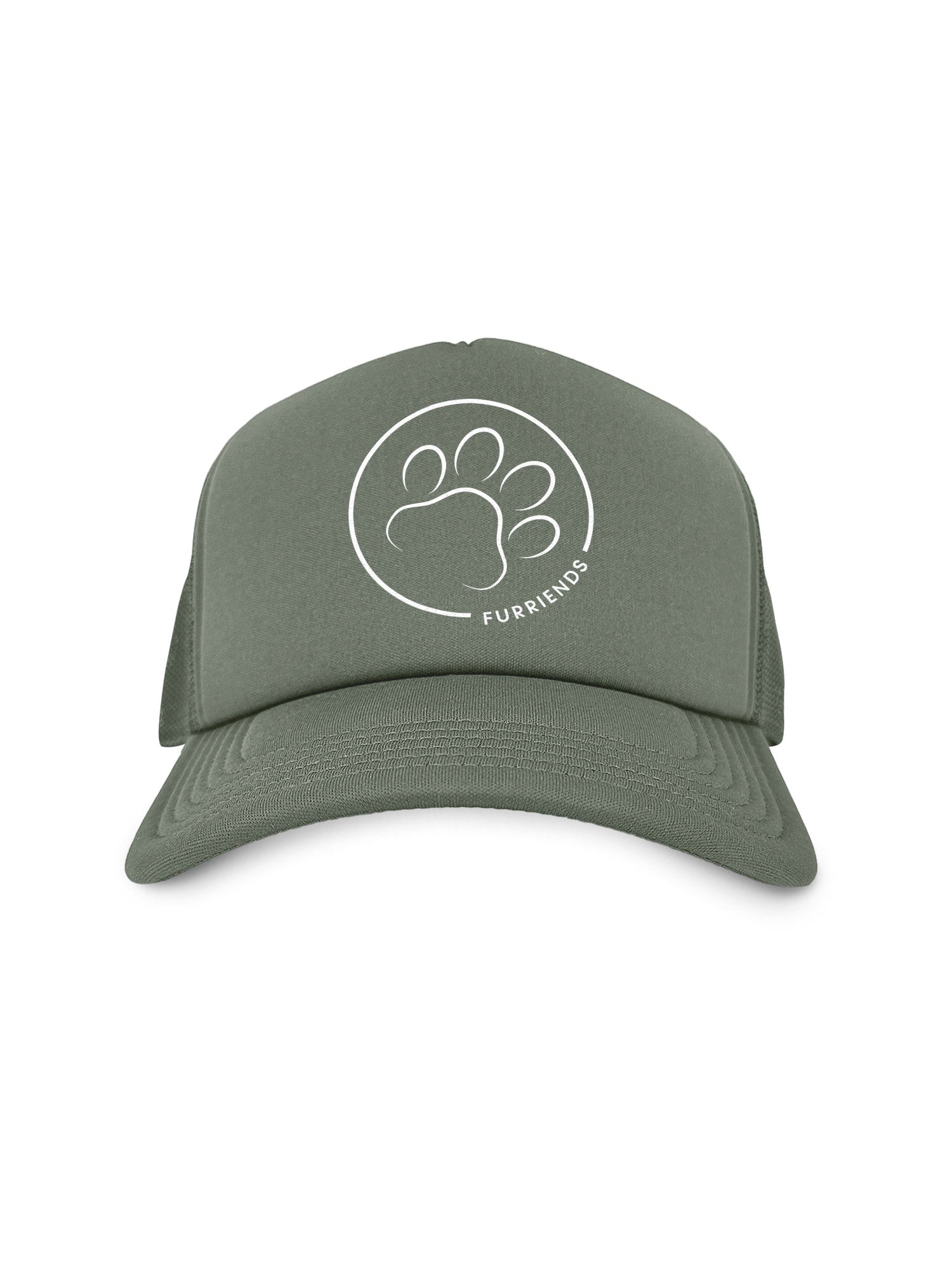 Paw Print Foam Trucker Cap