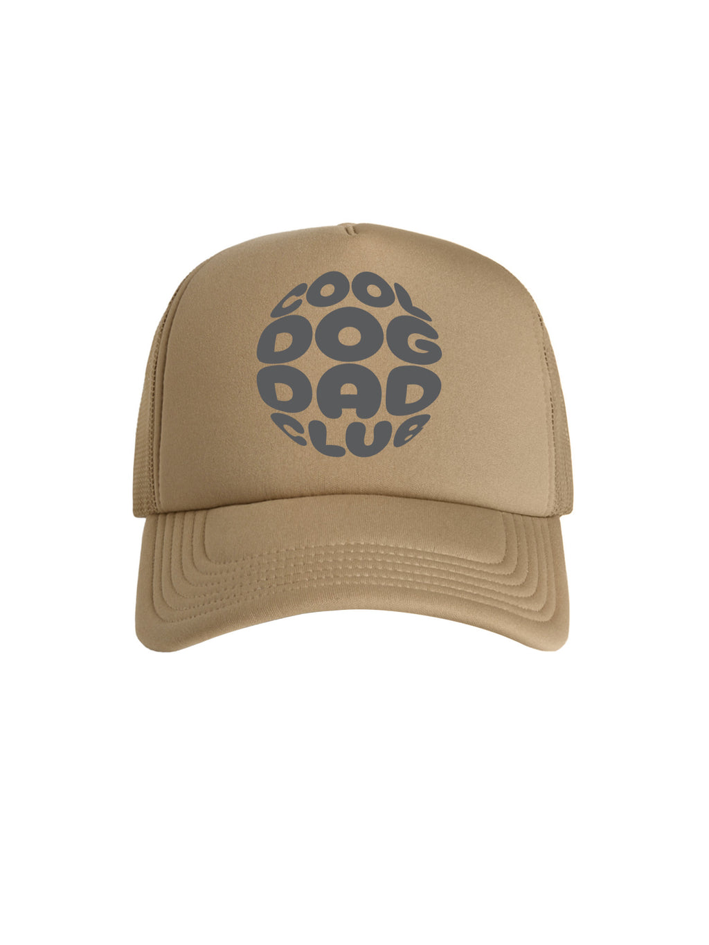 Cool Dog Dad Club Orb Foam Trucker Cap