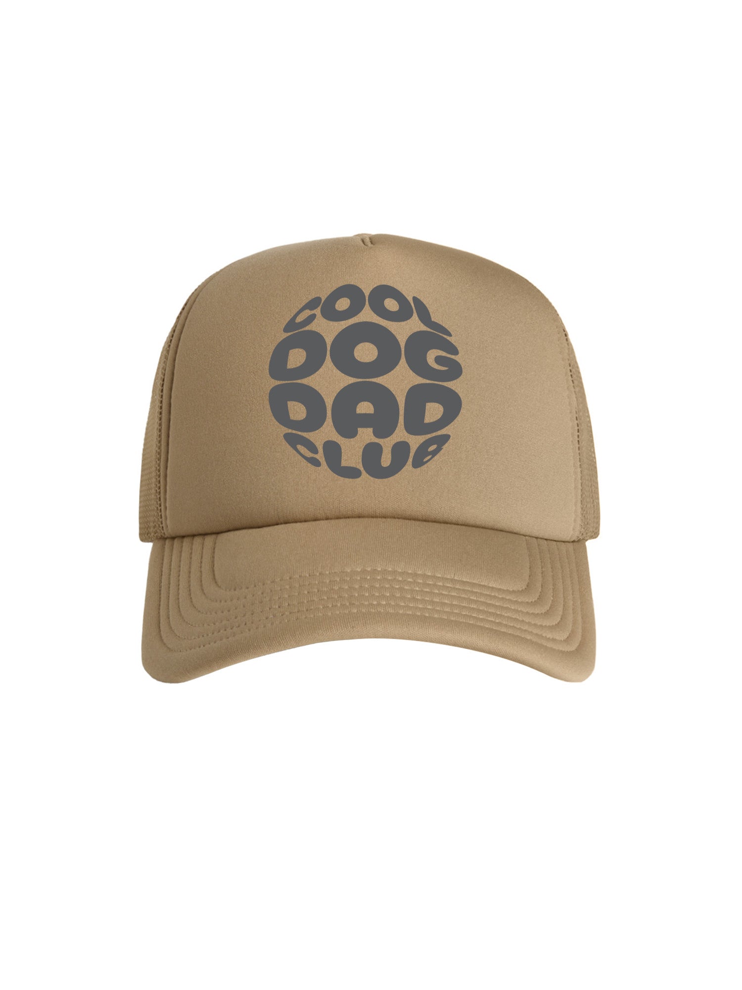 Cool Dog Dad Club Orb Foam Trucker Cap