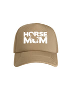 Horse Mum Silhouette Foam Trucker Cap