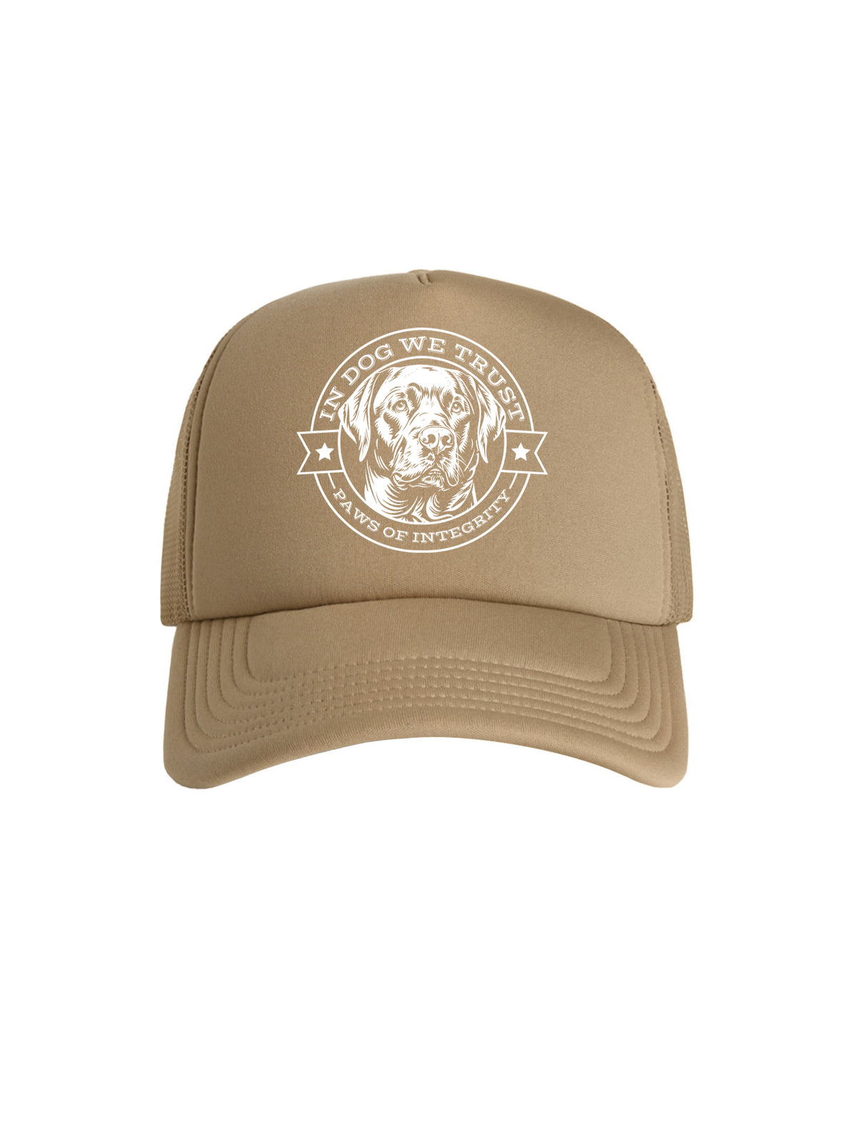 In Dog We Trust Foam Trucker Cap