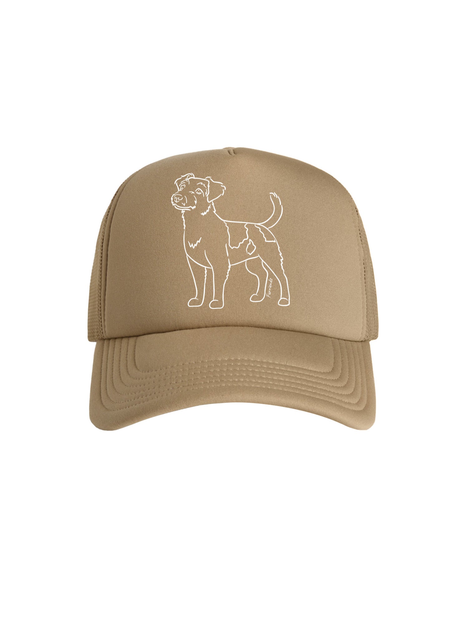 Jack Russell Terrier (Rough Coat) Foam Trucker Cap