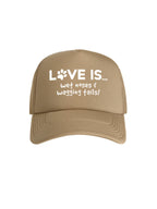 Love Is... Wet Noses & Wagging Tails! Foam Trucker Cap