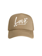 Love Is A Four-Legged Word Foam Trucker Cap
