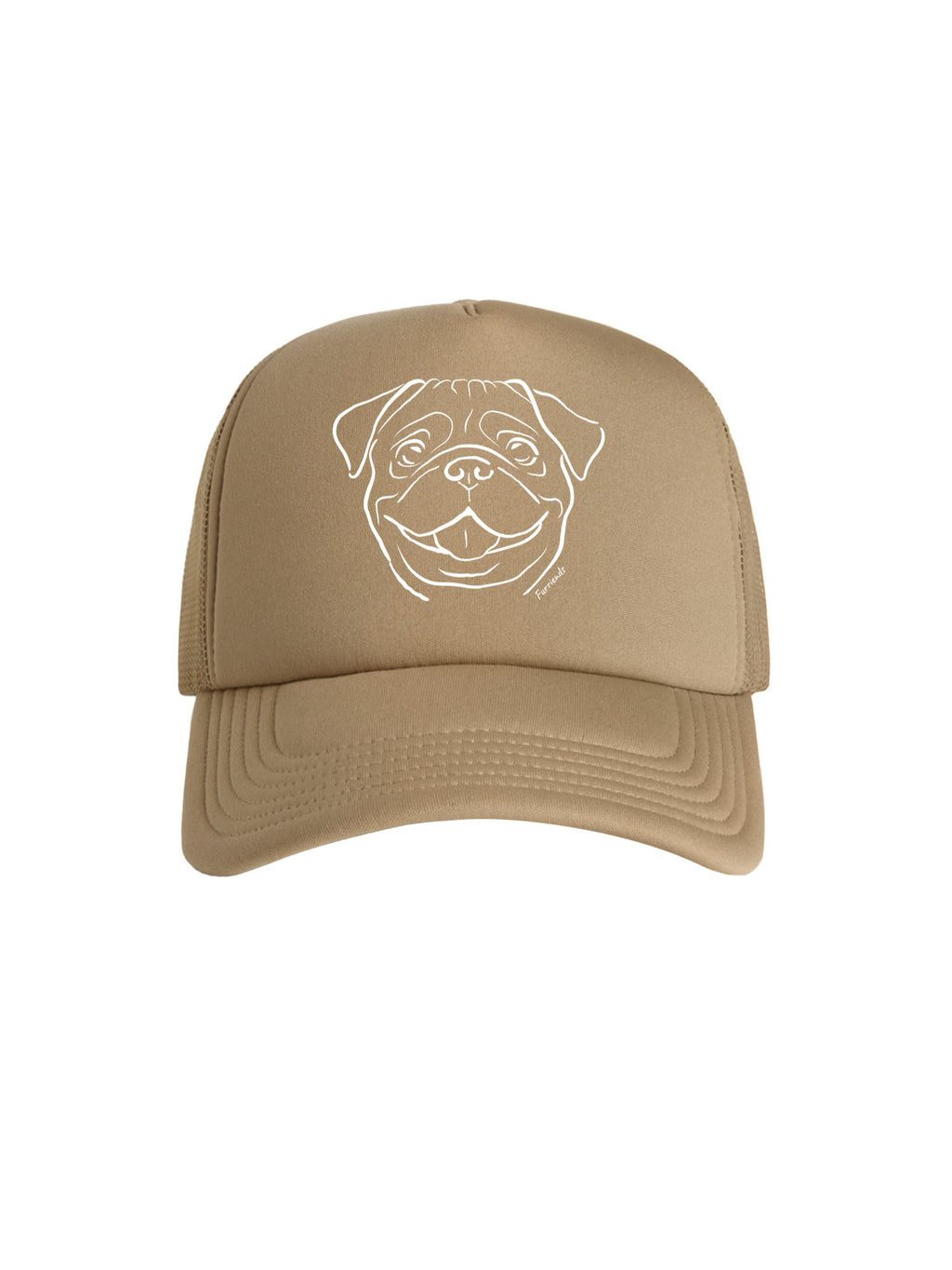 Pug Foam Trucker Cap
