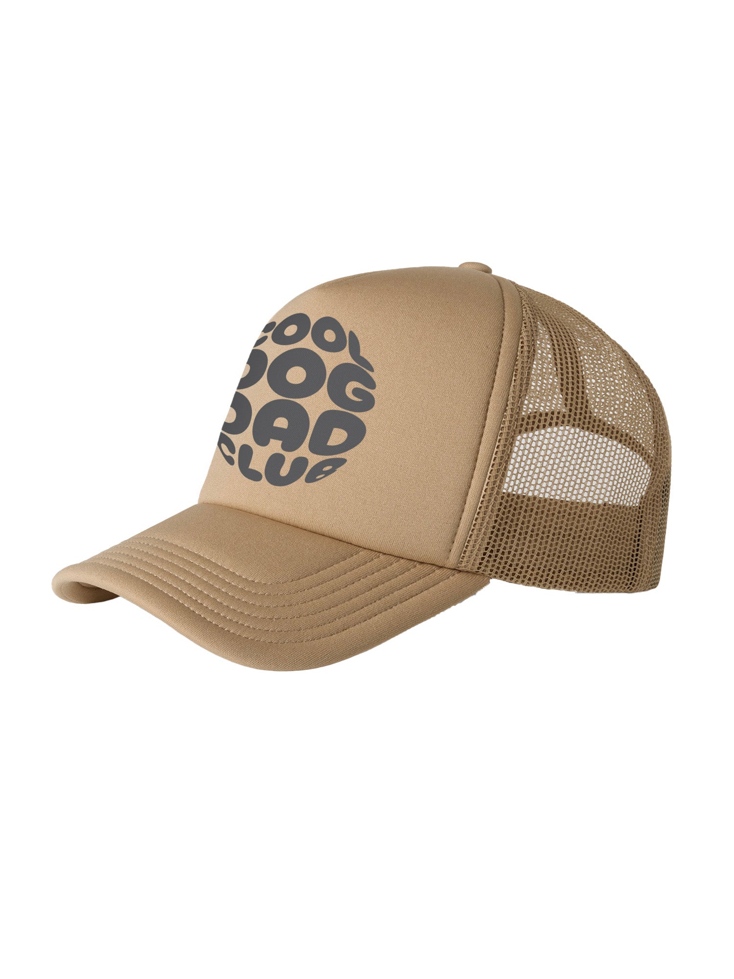 Cool Dog Dad Club Orb Foam Trucker Cap
