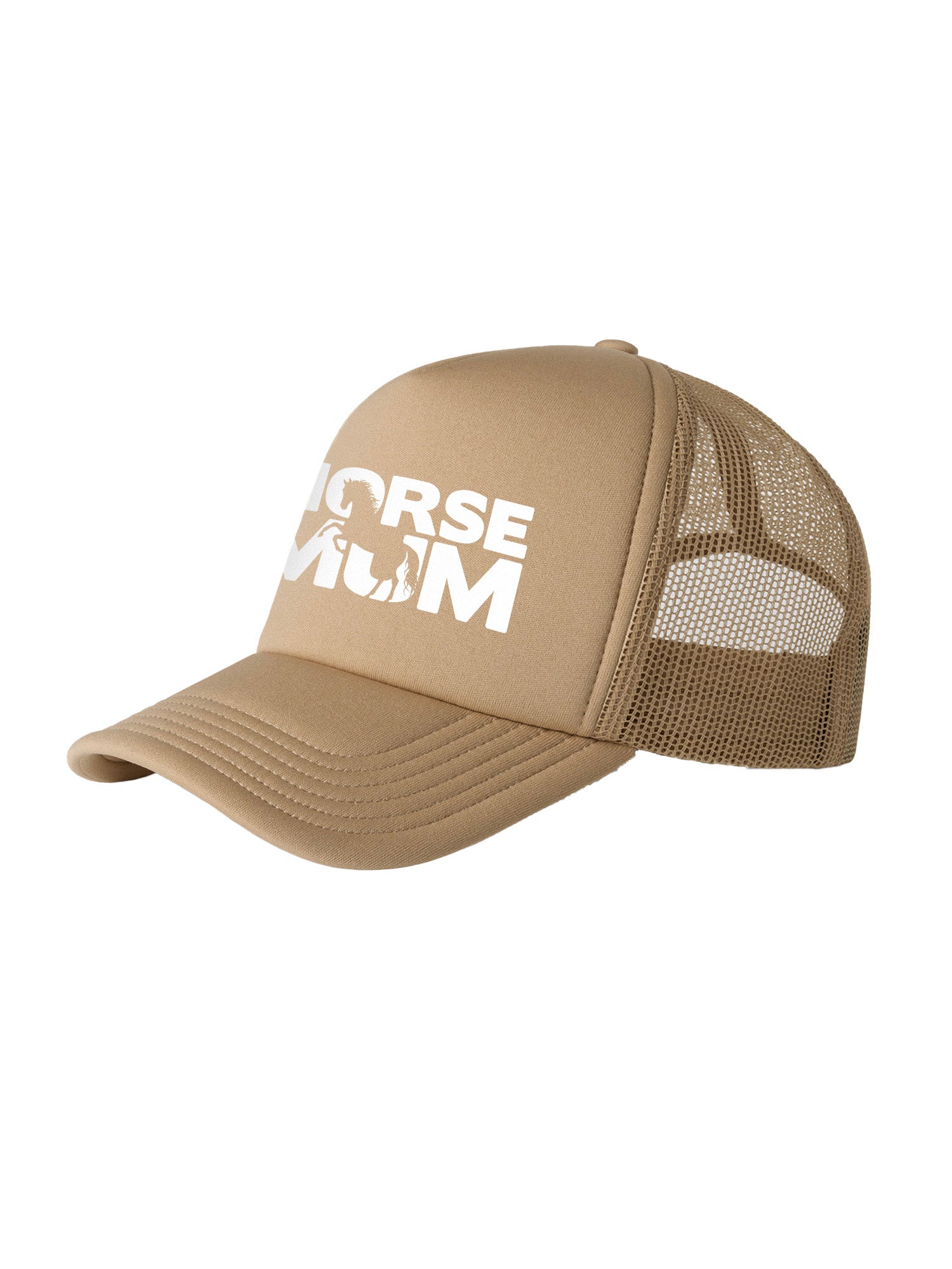 Horse Mum Silhouette Foam Trucker Cap