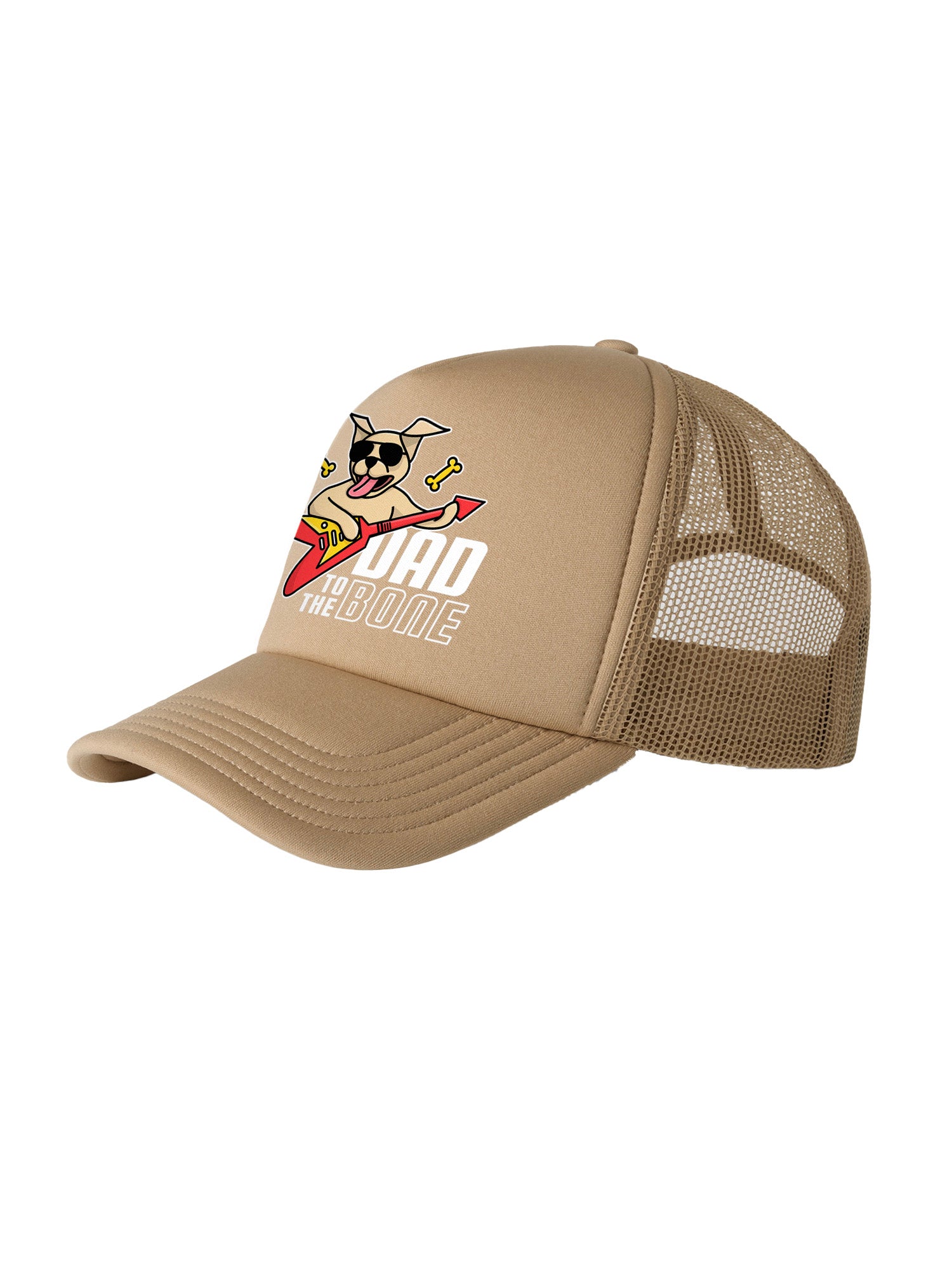 Dad To The Bone Foam Trucker Cap