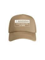 Warning Sign! Easily Distracted By... Customisable Foam Trucker Cap