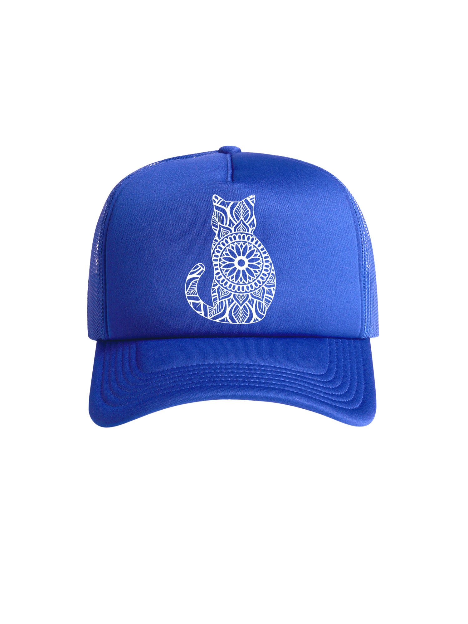 Cat Mandala Foam Trucker Cap