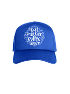 Cat Mother Coffee Lover Foam Trucker Cap