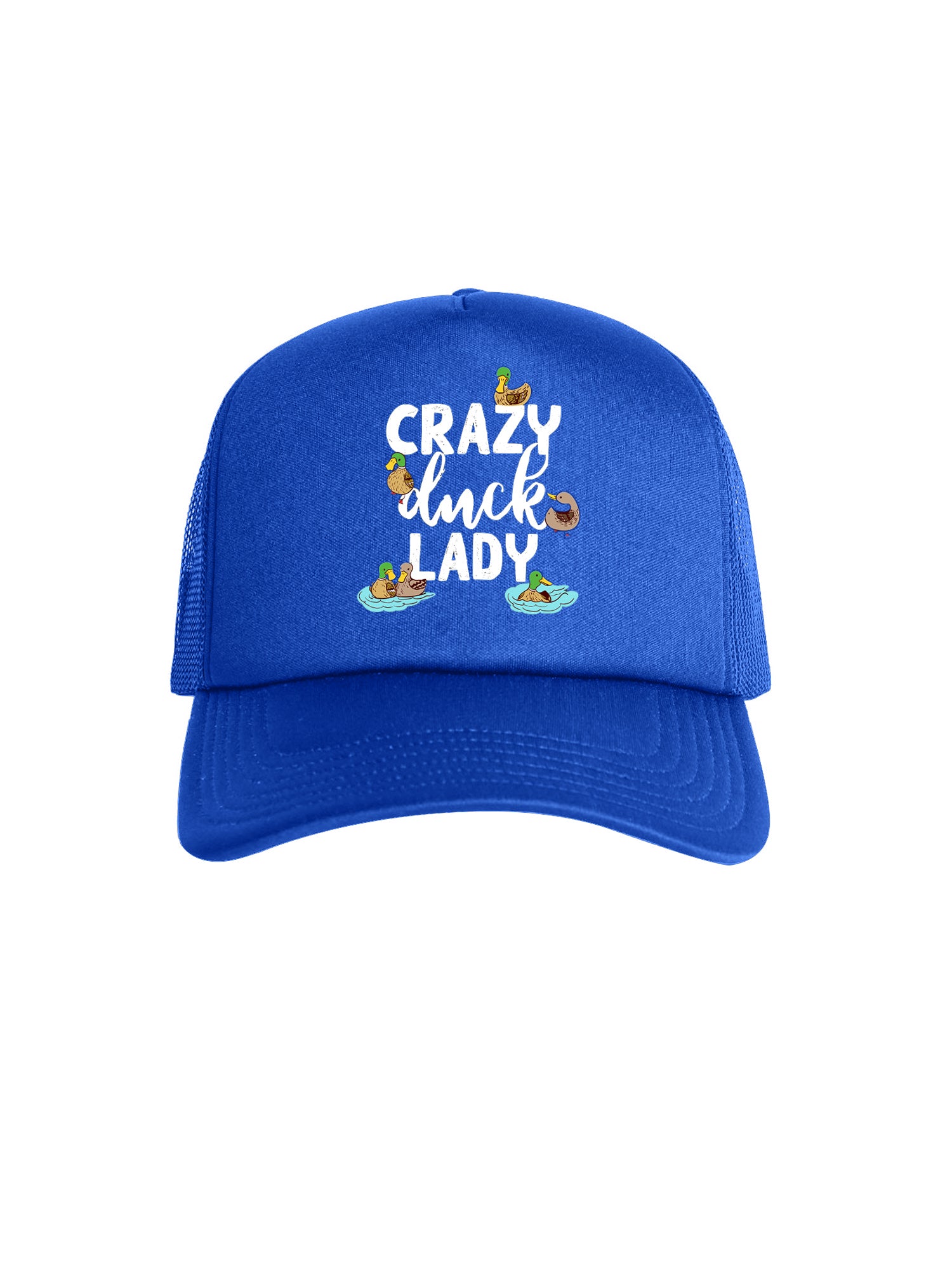 Crazy Duck Lady Foam Trucker Cap