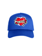Dog Mother Heart Tattoo Foam Trucker Cap