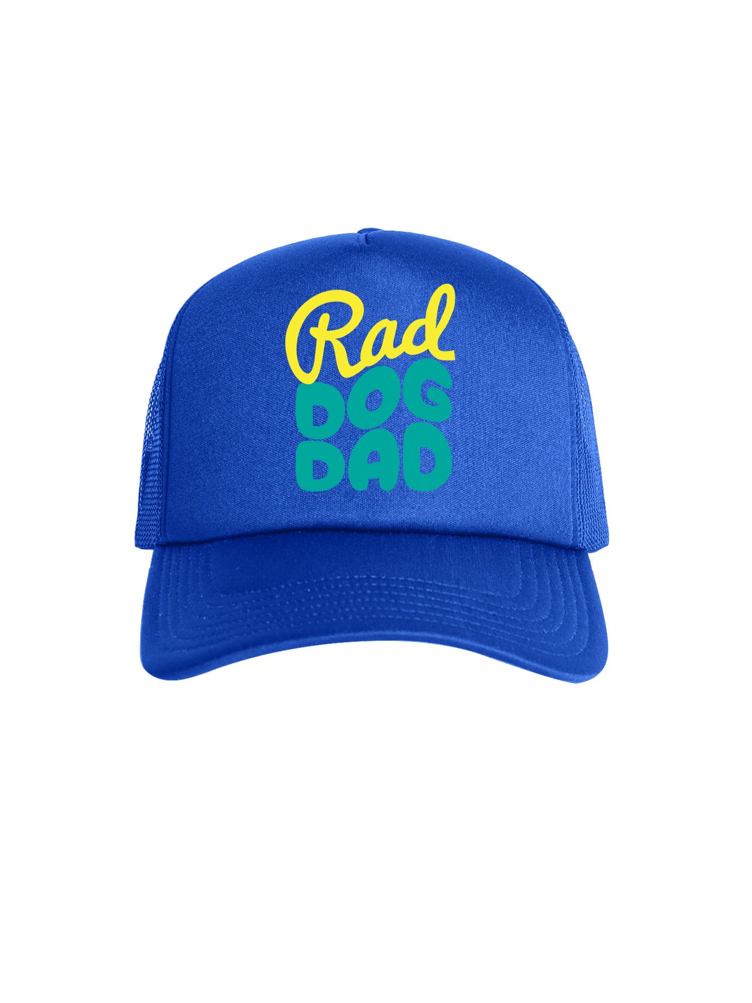 Rad Dog Dad Foam Trucker Cap
