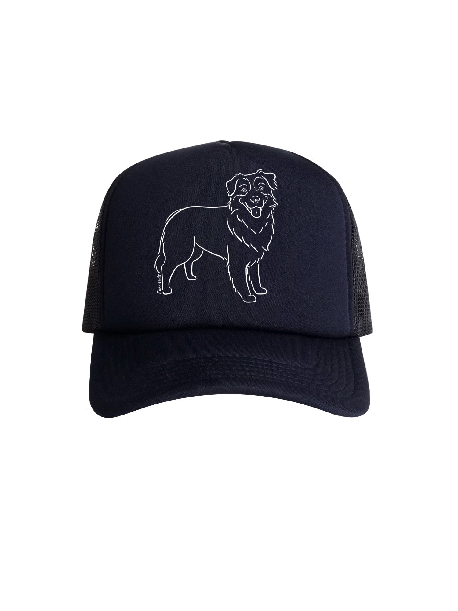 Australian Shepherd Foam Trucker Cap Furriends Australia