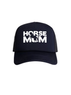 Horse Mum Silhouette Foam Trucker Cap