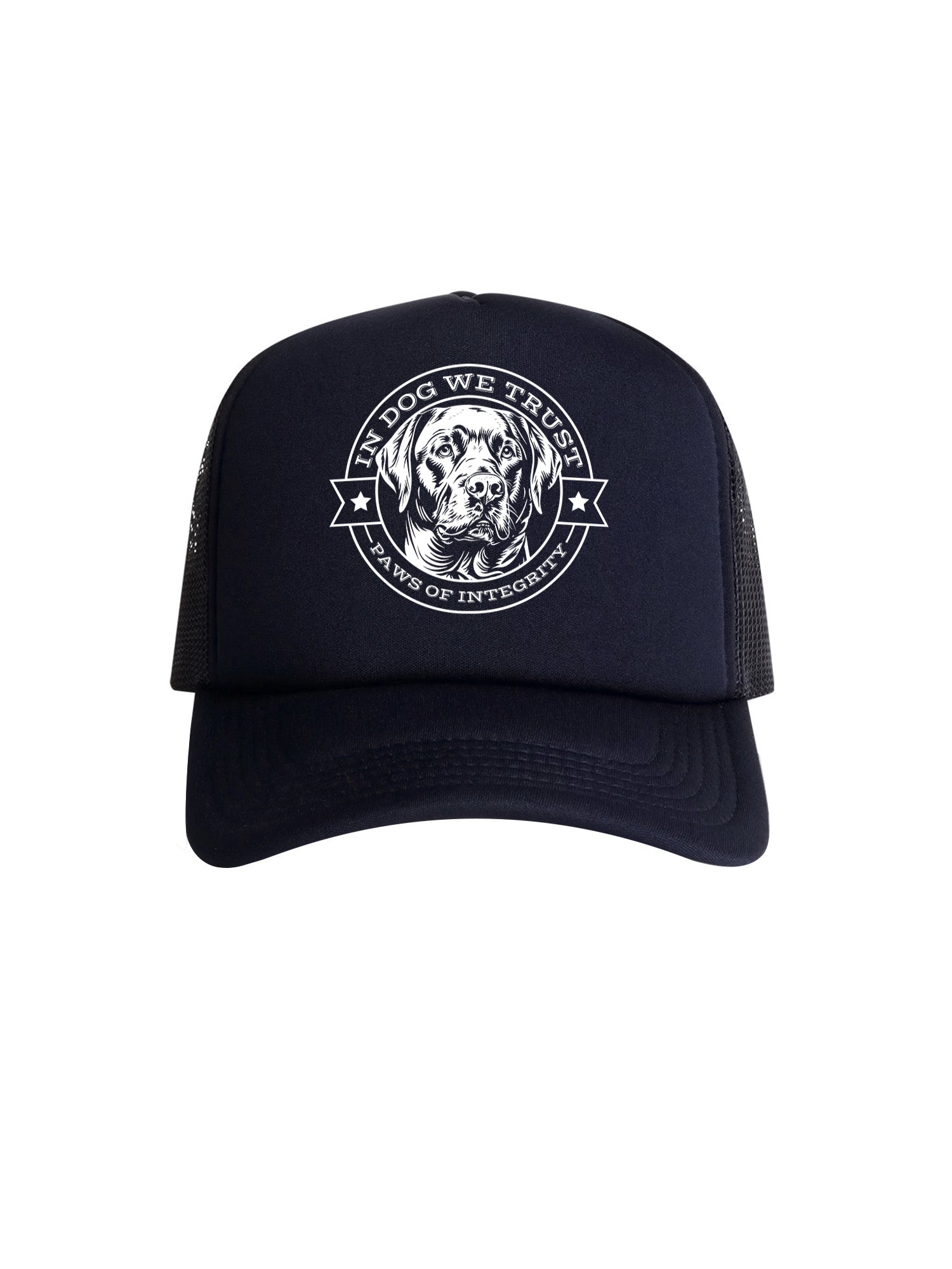 In Dog We Trust Foam Trucker Cap
