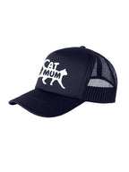 Cat Mum Silhouette Foam Trucker Cap