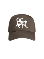 Cat Mum Silhouette Foam Trucker Cap