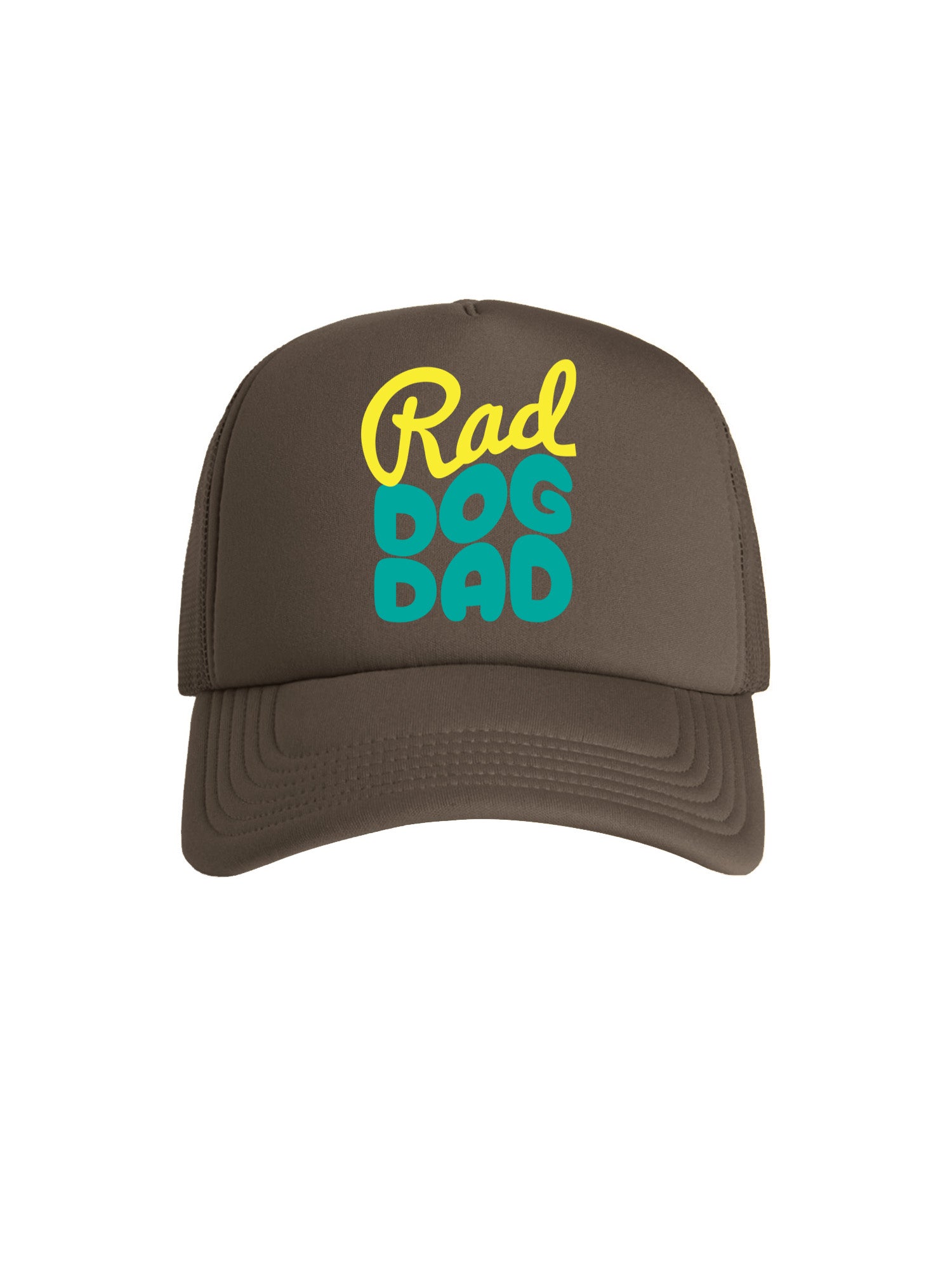 Rad Dog Dad Foam Trucker Cap