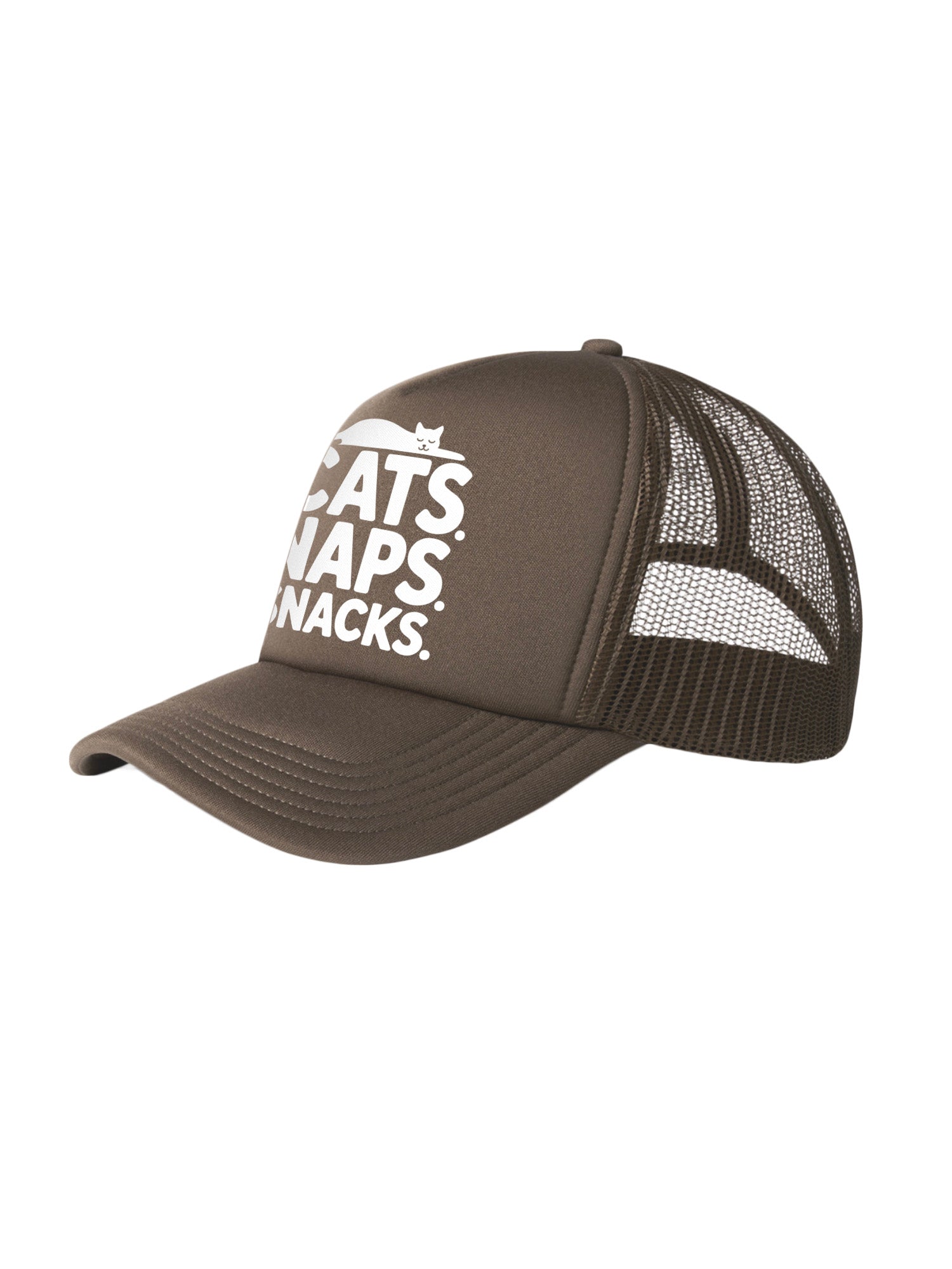 Cats. Naps. Snacks. Foam Trucker Cap