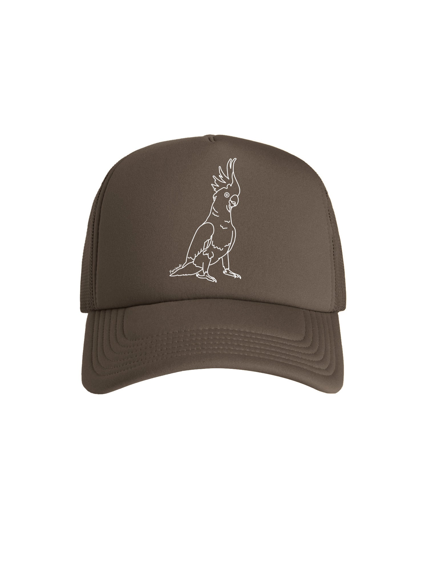 Sulphur-Crested Cockatoo Foam Trucker Cap